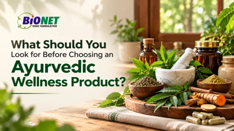 how to choose an Ayurvedic wellness product